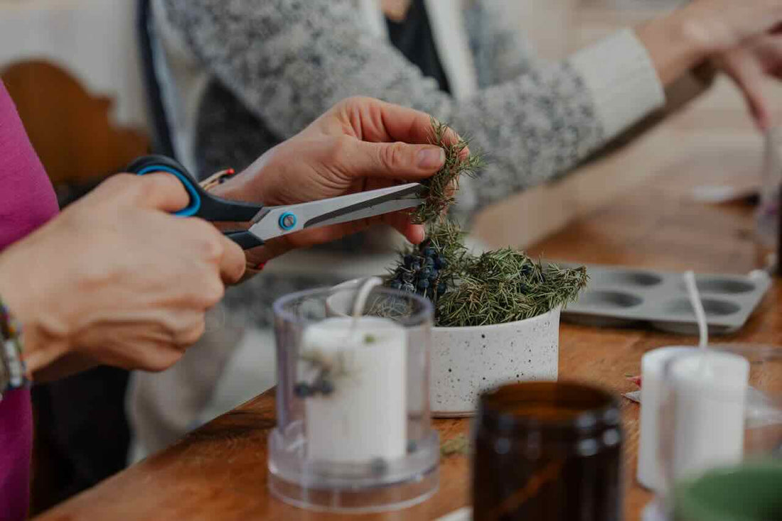 Kerzenworkshop -Gieße deine eigene Kerze aus Soja- & Rapswachs