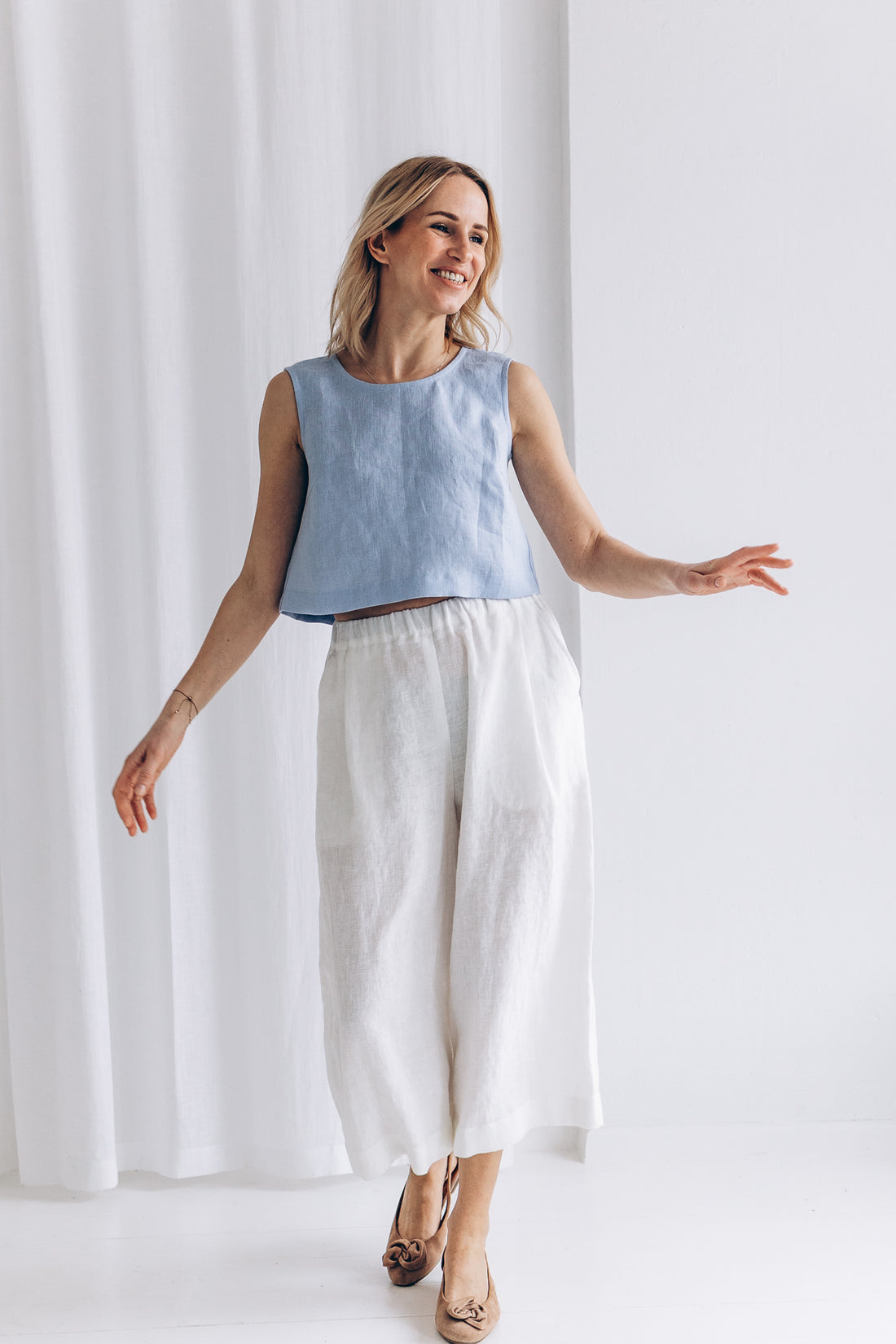 Leinenculottes "Emilia"