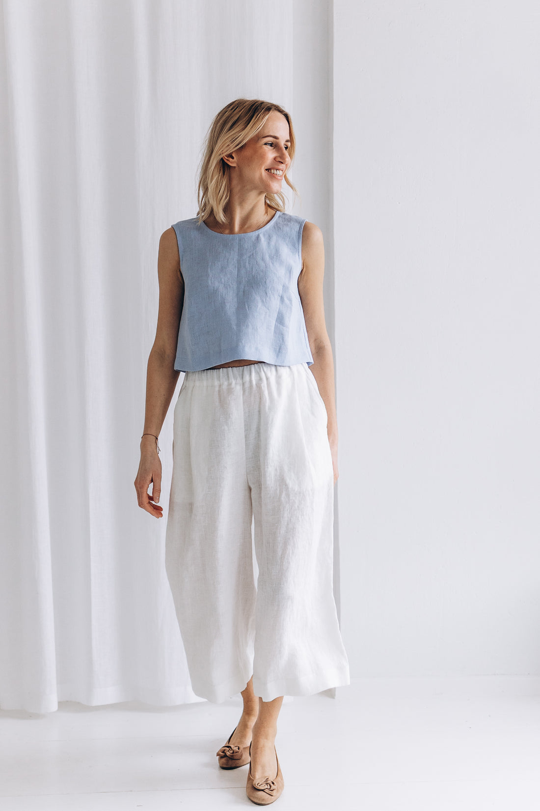 Leinenculottes "Emilia"