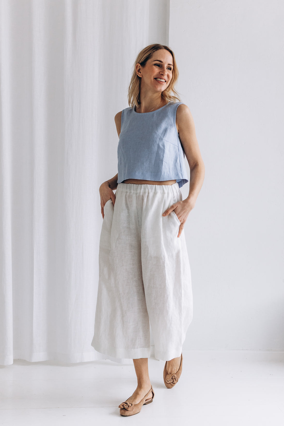 Leinenculottes "Emilia"