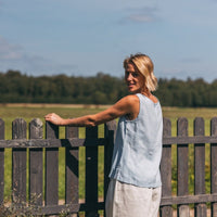 Ärmelloses Top mit Zip - The Baltic Shop