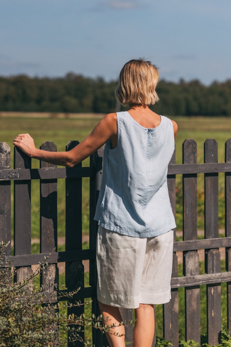 Ärmelloses Top mit Zip - The Baltic Shop