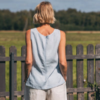 Ärmelloses Top mit Zip - The Baltic Shop