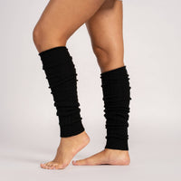 Gerippte Wollstulpen für Damen