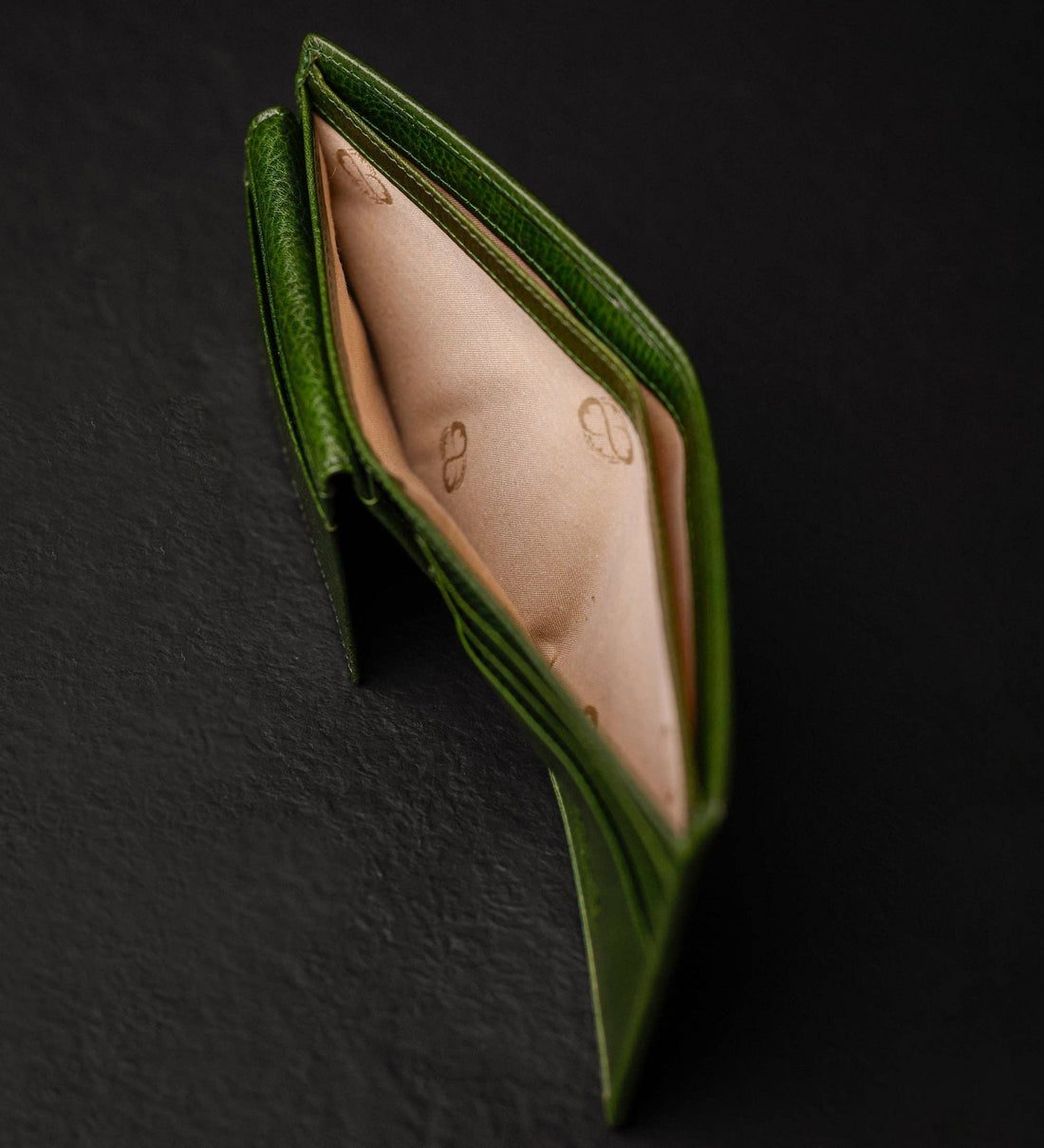 Leder-Bifold-Geldbörse - Poetic Justice