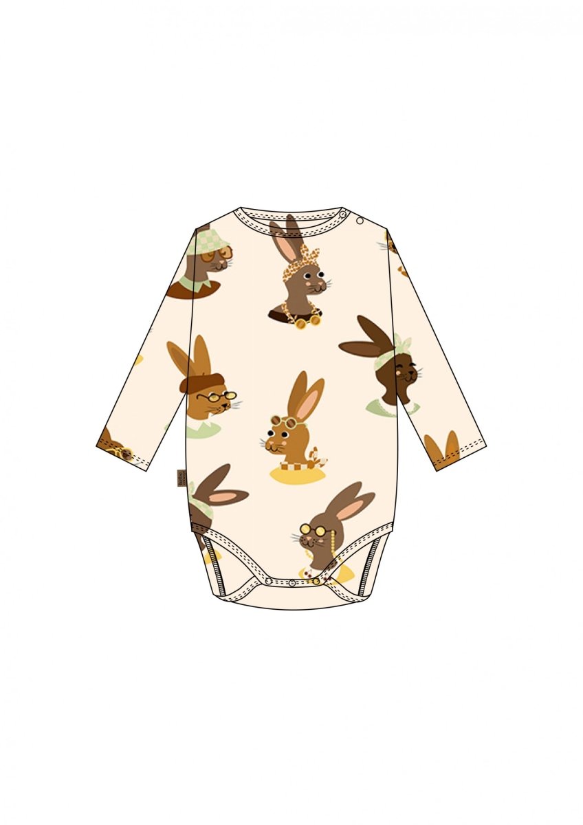 Baby Body mit Hasendruck - The Baltic Shop