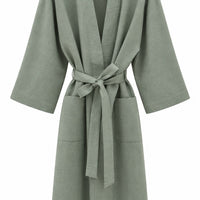 Leinen Kimono-Robe – nachhaltiger Leinen Bademantel aus Lettland