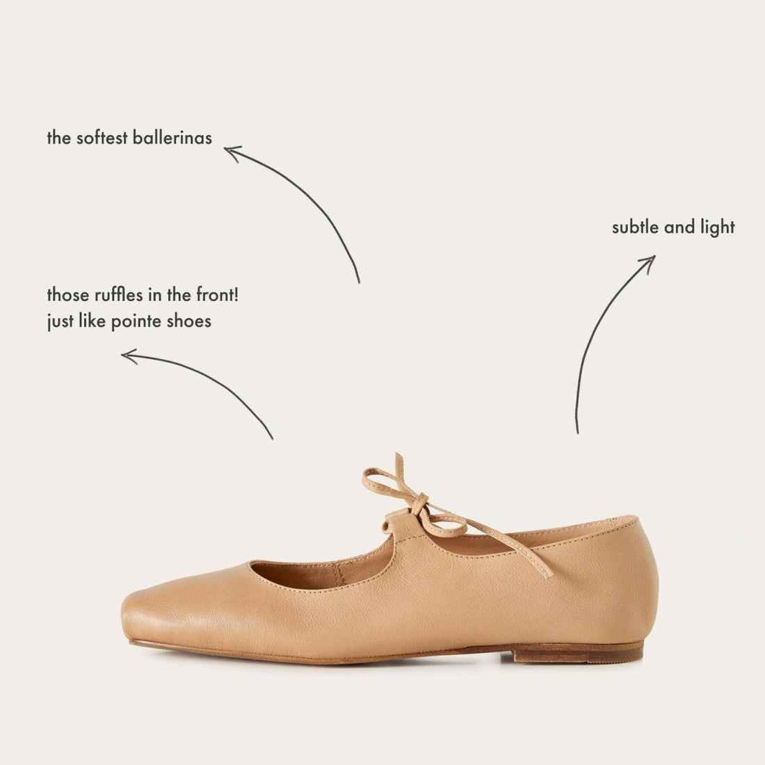 Batsheva Ballerina, Cookie Dough - The Baltic Shop