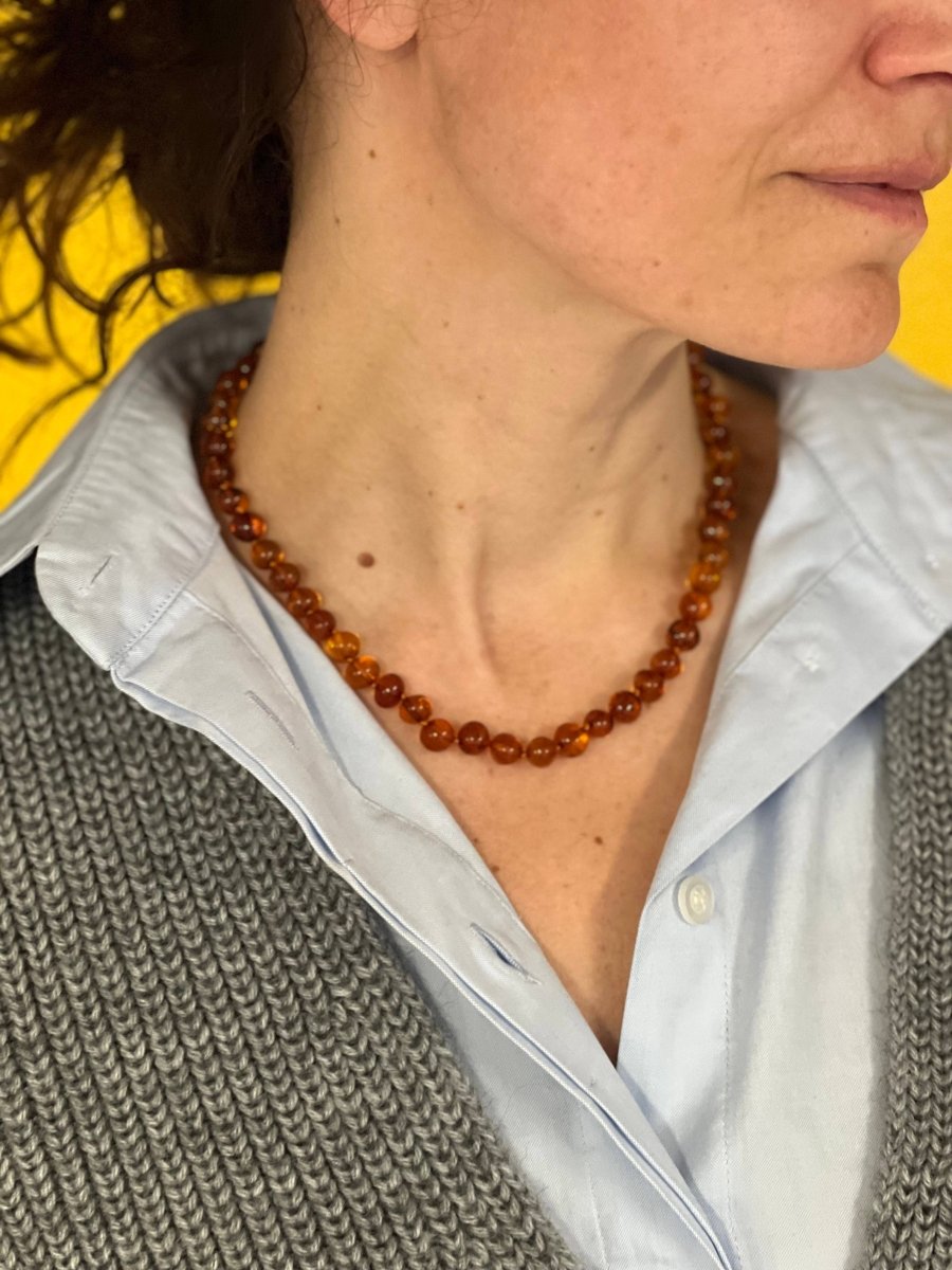 Bernsteinperlen Halskette für Erwachsene - The Baltic Shop