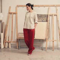 Billberry Top aus Leinen in 2 Farben - The Baltic Shop