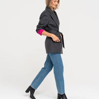 Blazer 'KATHARINE' in Mondgrau - The Baltic Shop