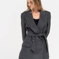 Blazer 'KATHARINE' in Mondgrau - The Baltic Shop