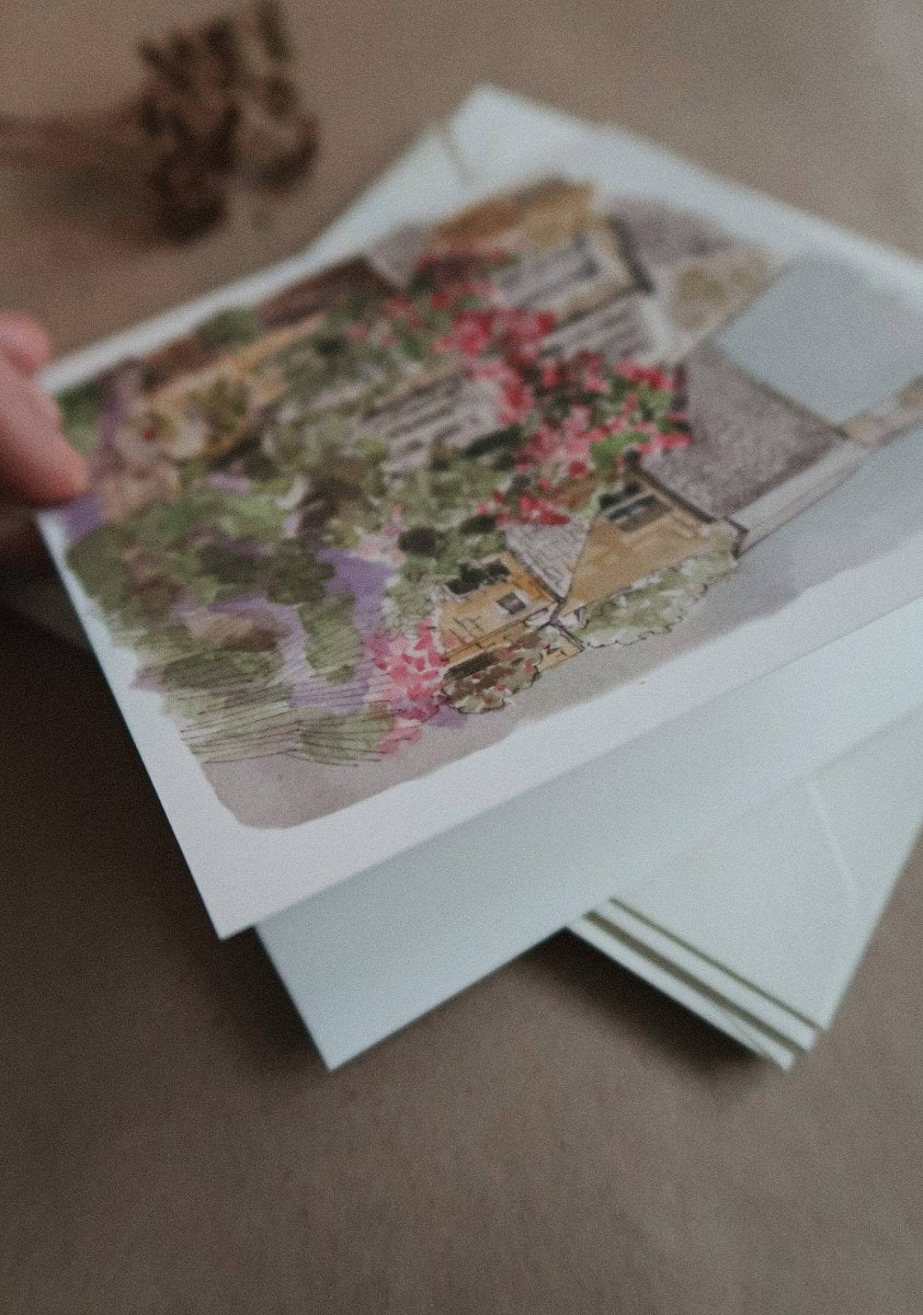 Blühender Garten//Faltkarte - The Baltic Shop