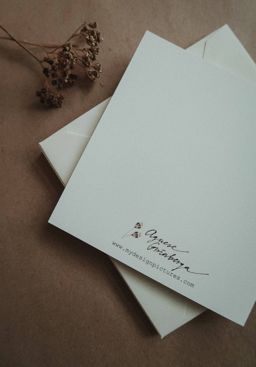 Blühender Garten//Faltkarte - The Baltic Shop