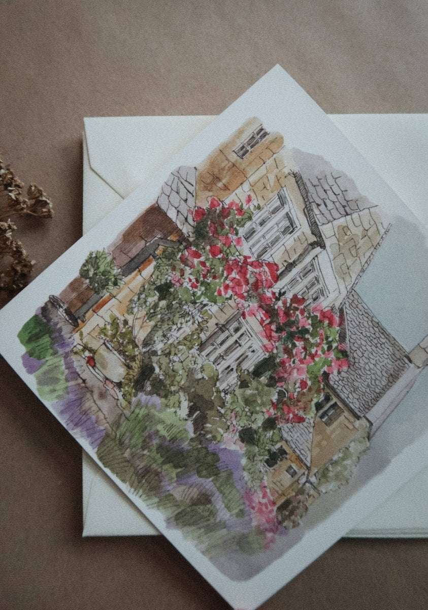 Blühender Garten//Faltkarte - The Baltic Shop