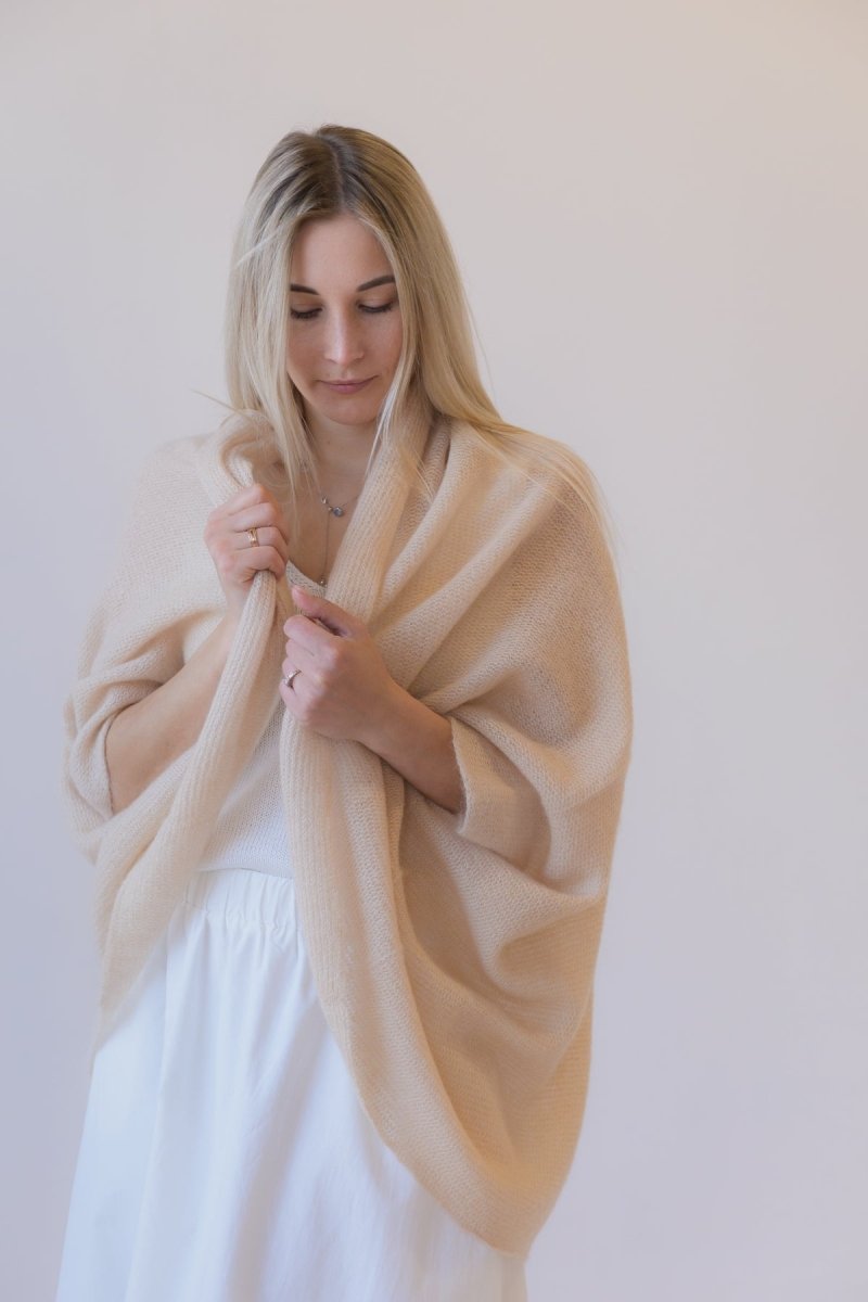Bolero aus Mohair und Seide - The Baltic Shop