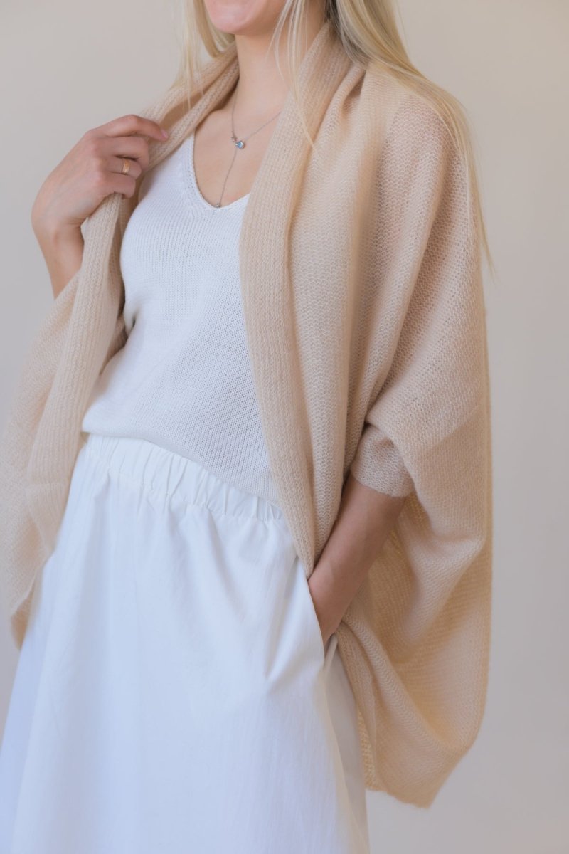 Bolero aus Mohair und Seide - The Baltic Shop