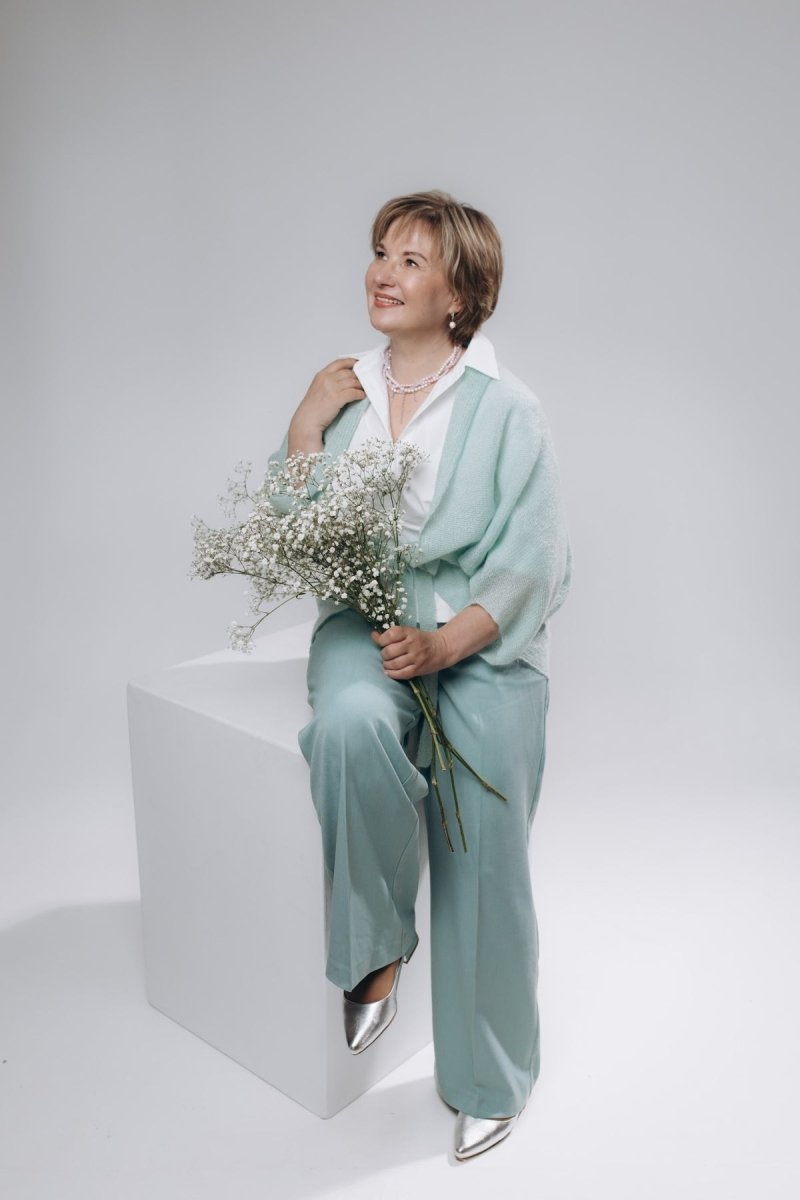 Bolero aus Mohair und Seide - The Baltic Shop