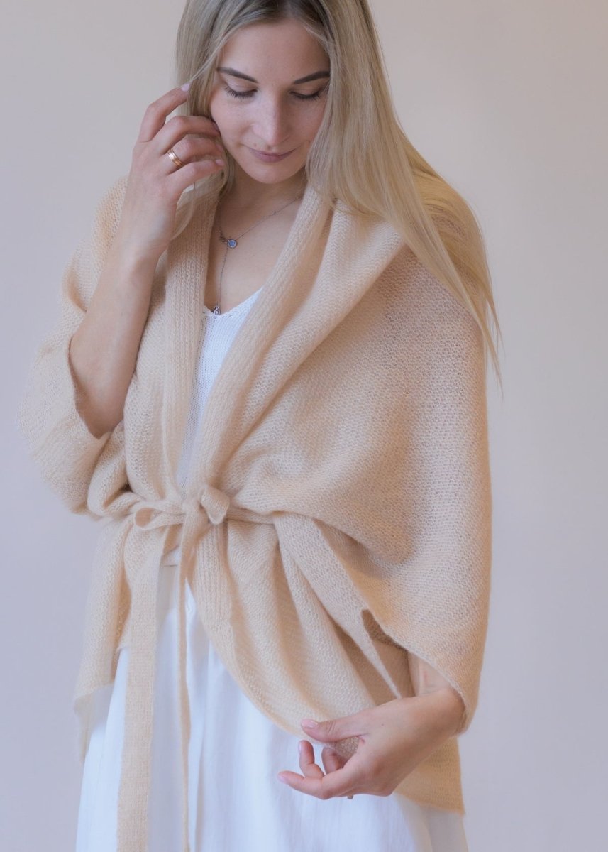 Bolero aus Mohair und Seide - The Baltic Shop