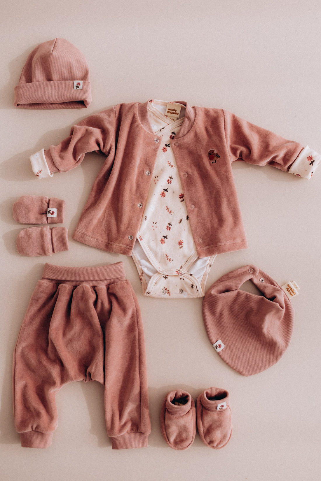 Baby Booties aus Bio-Baumwolle
