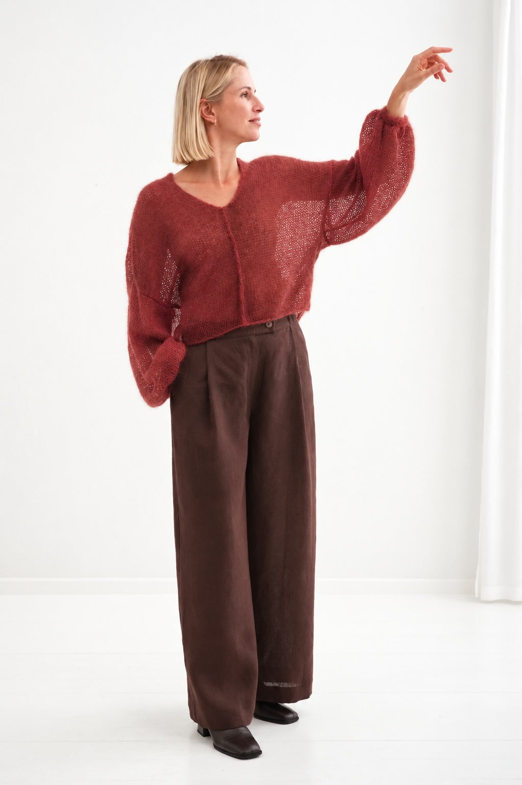 Kidmohair & Seide Pullover – 5 Farben