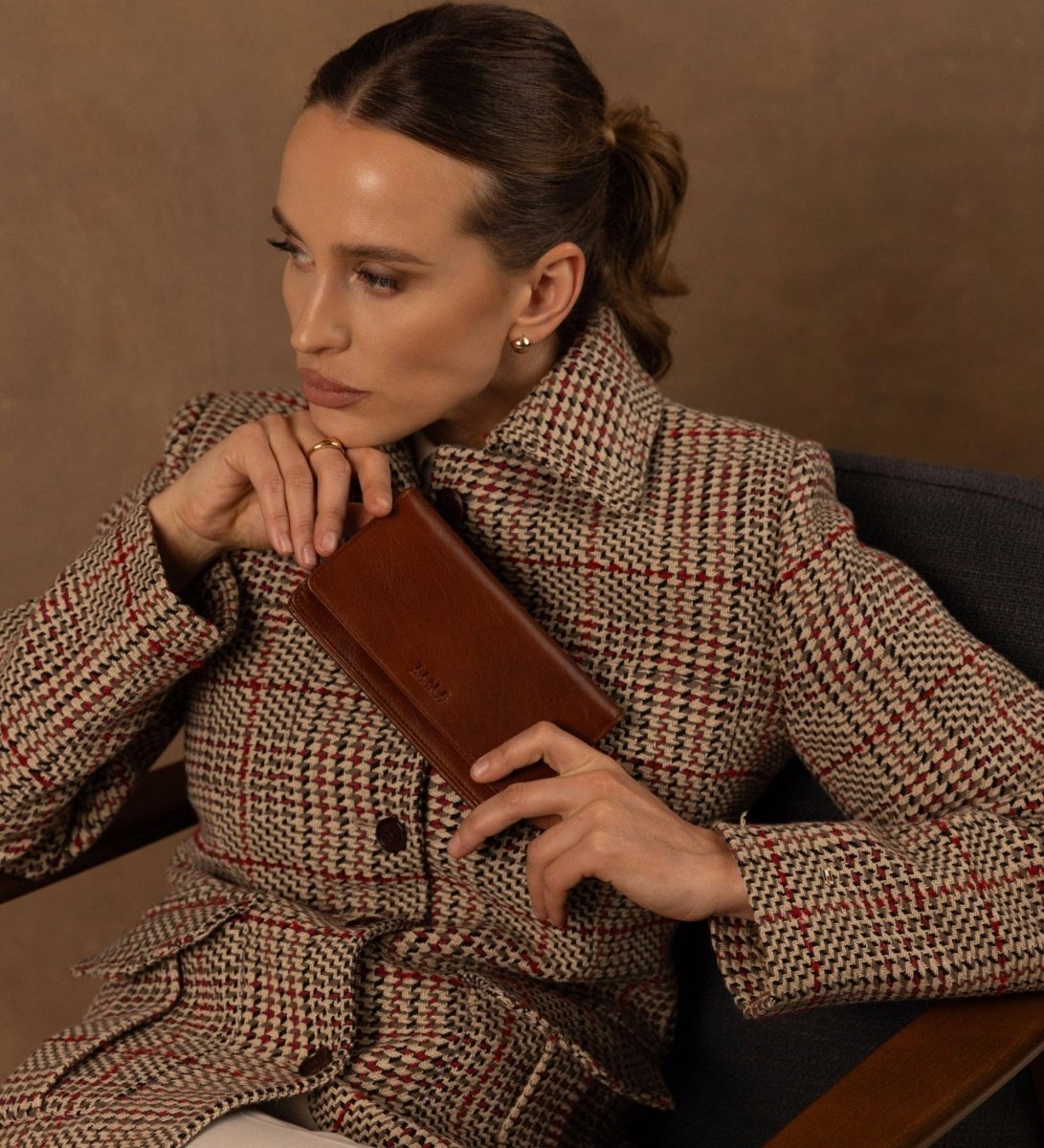 Charade – Geldbörse aus Vachetta-Leder - The Baltic Shop