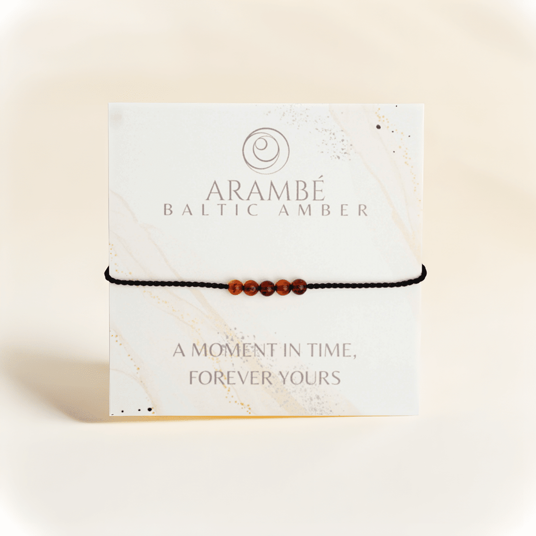Cognac Ember Five Armband - The Baltic Shop