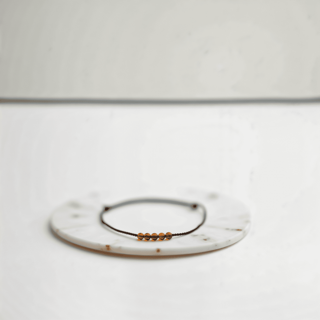 Cognac Ember Five Armband - The Baltic Shop