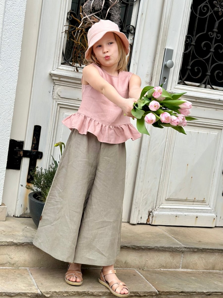 Coulottes aus leichtem Leinen in 2 Farben - The Baltic Shop