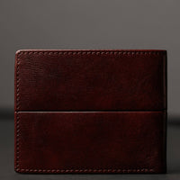 Leder-Bifold-Geldbörse - Poetic Justice