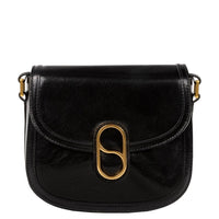 Damen Leder Satteltasche Umhängetasche - Villette - The Baltic Shop