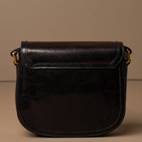 Damen Leder Satteltasche Umhängetasche - Villette - The Baltic Shop