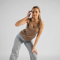 Damen-Tank-Top aus 100 % Merinowolle - The Baltic Shop