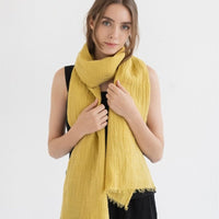 Dandelion Schal aus Leinen in 3 Farben - The Baltic Shop