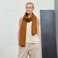 Dandelion Schal aus Leinen in 4 Farben - The Baltic Shop