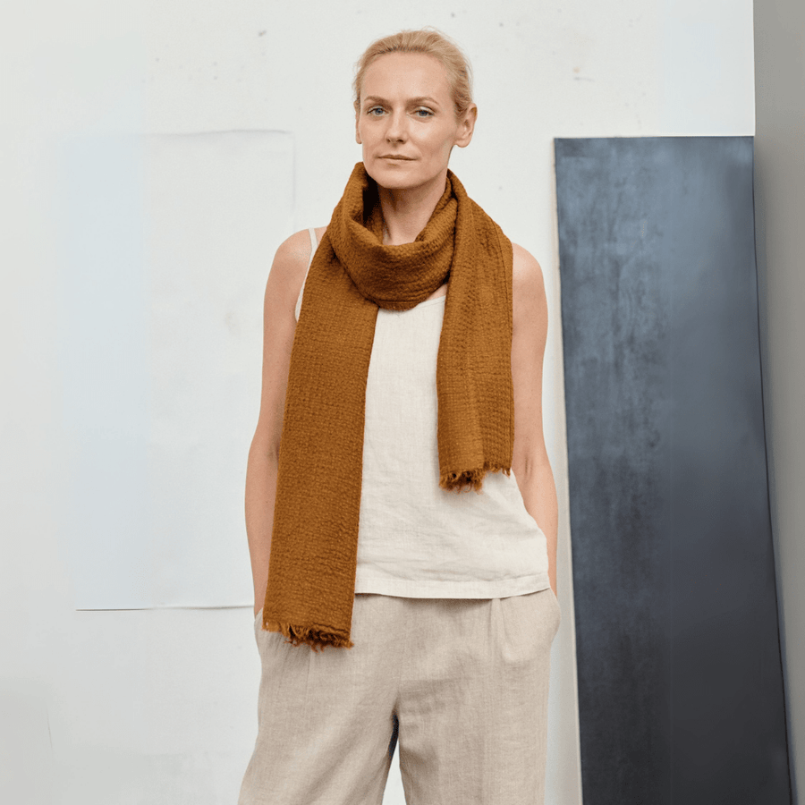 Dandelion Schal aus Leinen in 4 Farben - The Baltic Shop