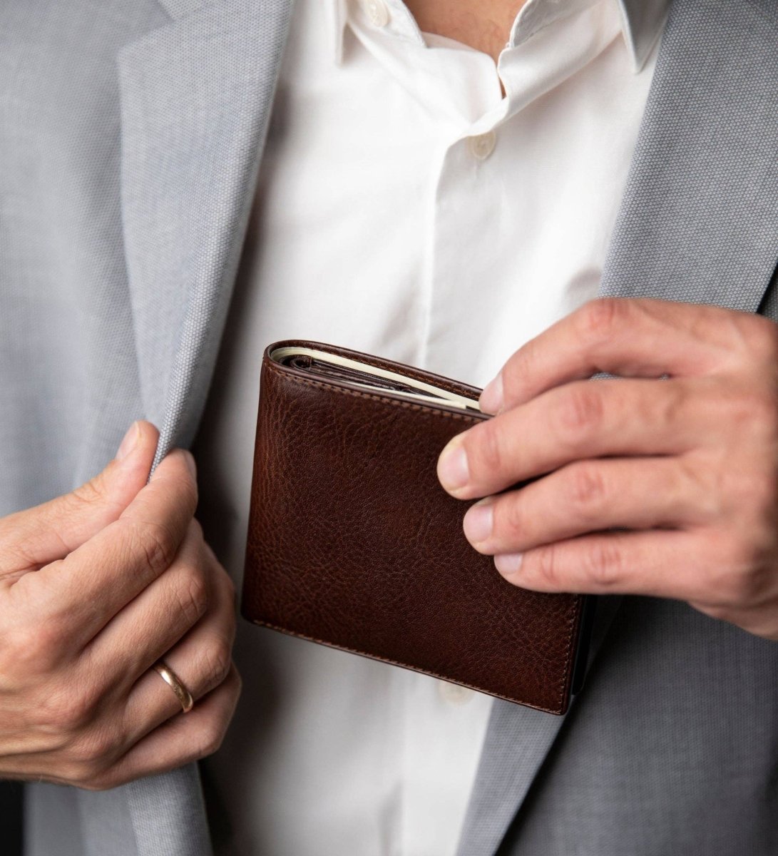 Daniel – Leder-Bifold-Portemonnaie - The Baltic Shop