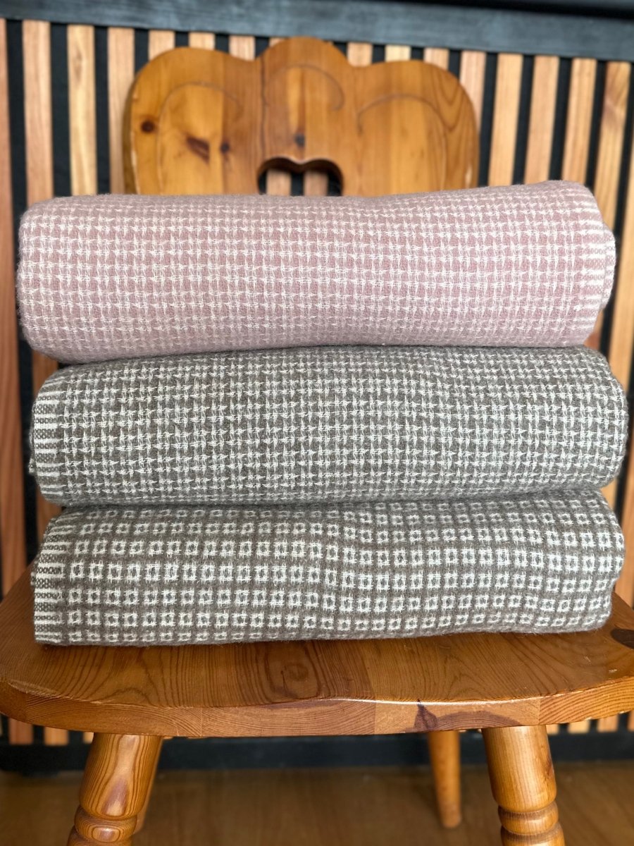 Decke aus Wolle und Bambus - The Baltic Shop