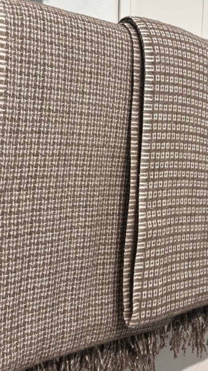 Decke aus Wolle und Bambus - The Baltic Shop