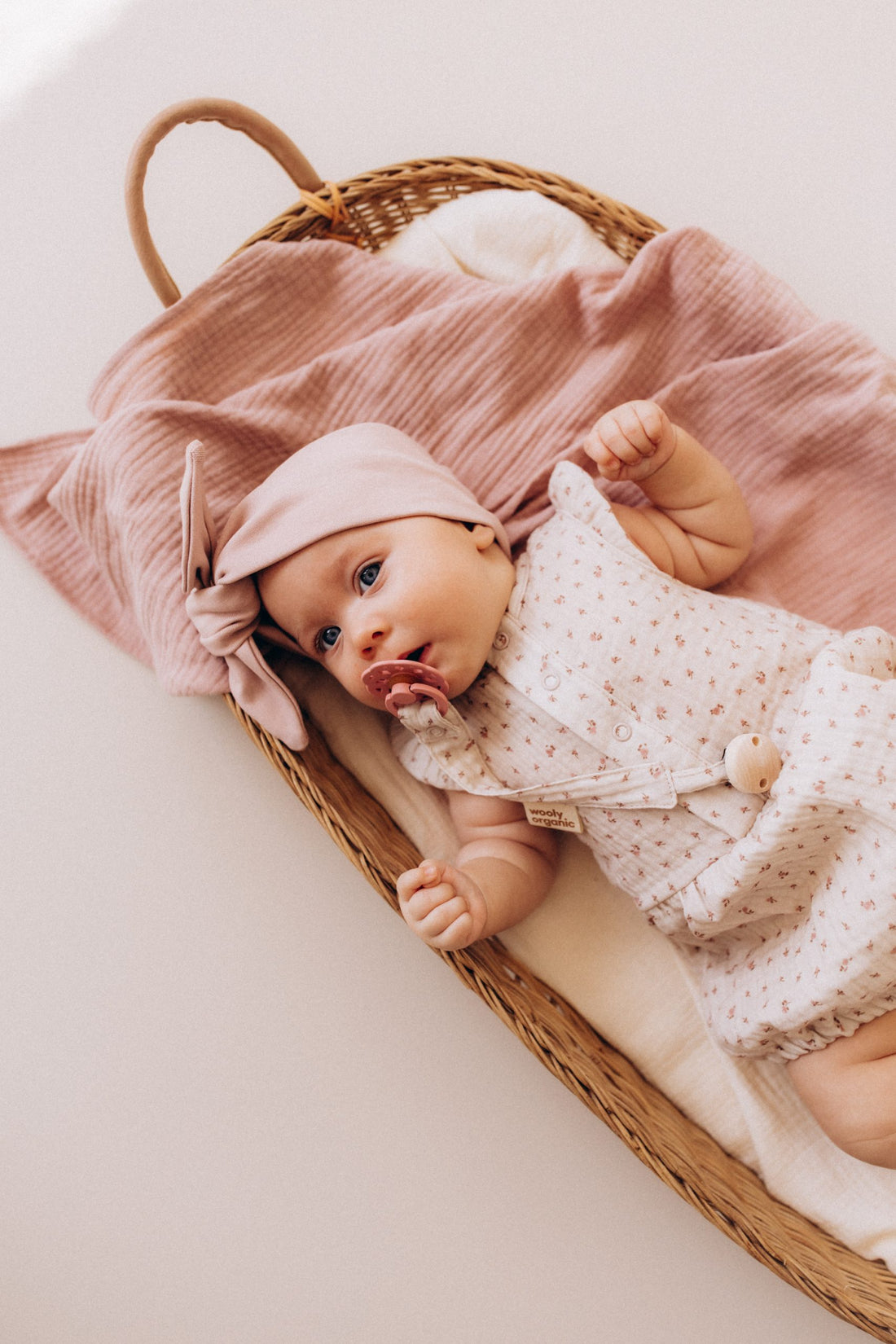 Elastisches Haarband aus Bio Baumwolle