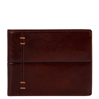 Leder-Bifold-Geldbörse - Poetic Justice