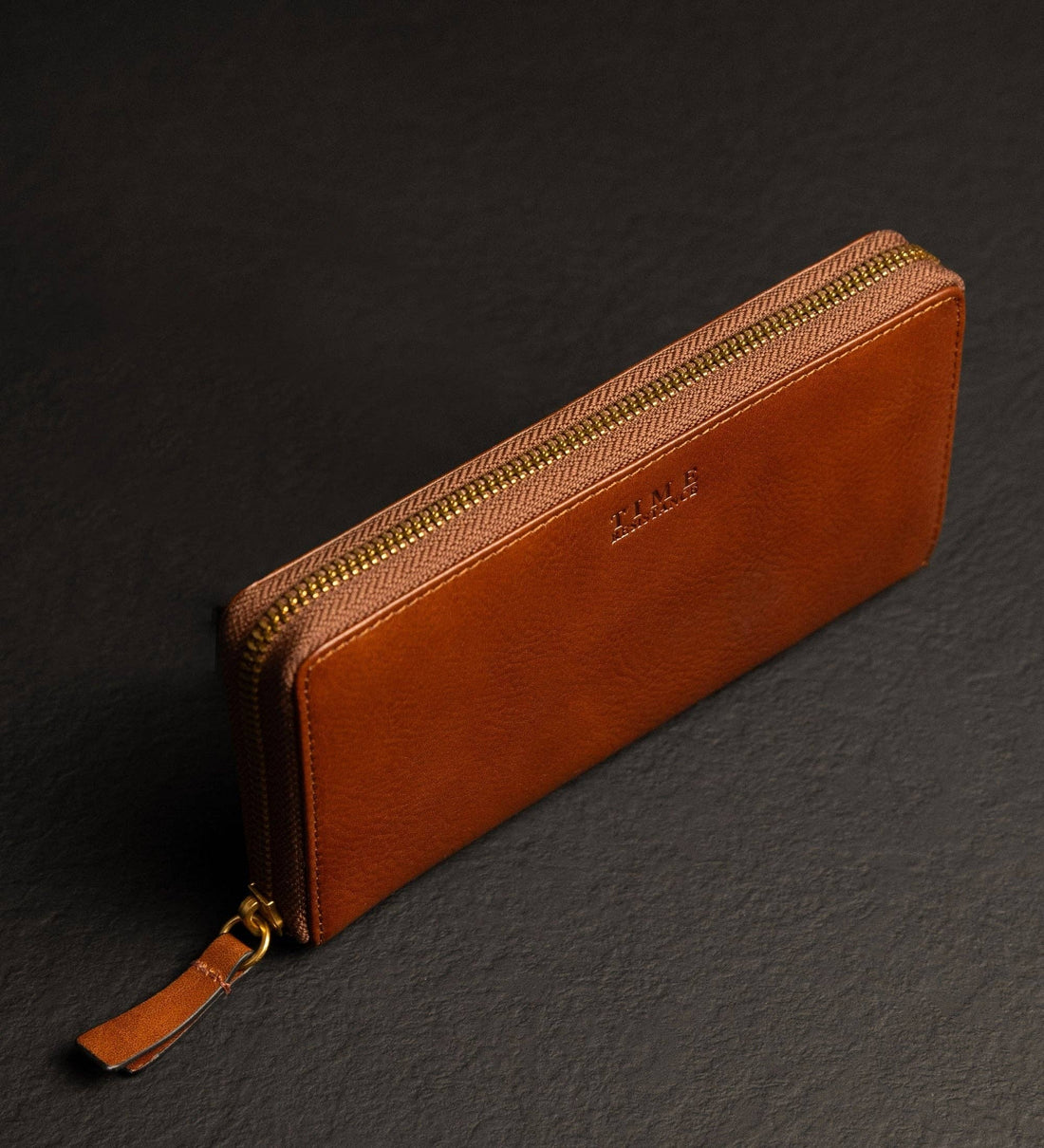 Excellent Women – Continental-Geldbörse aus Vachetta-Leder