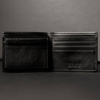 Leder-Bifold-Geldbörse - Poetic Justice