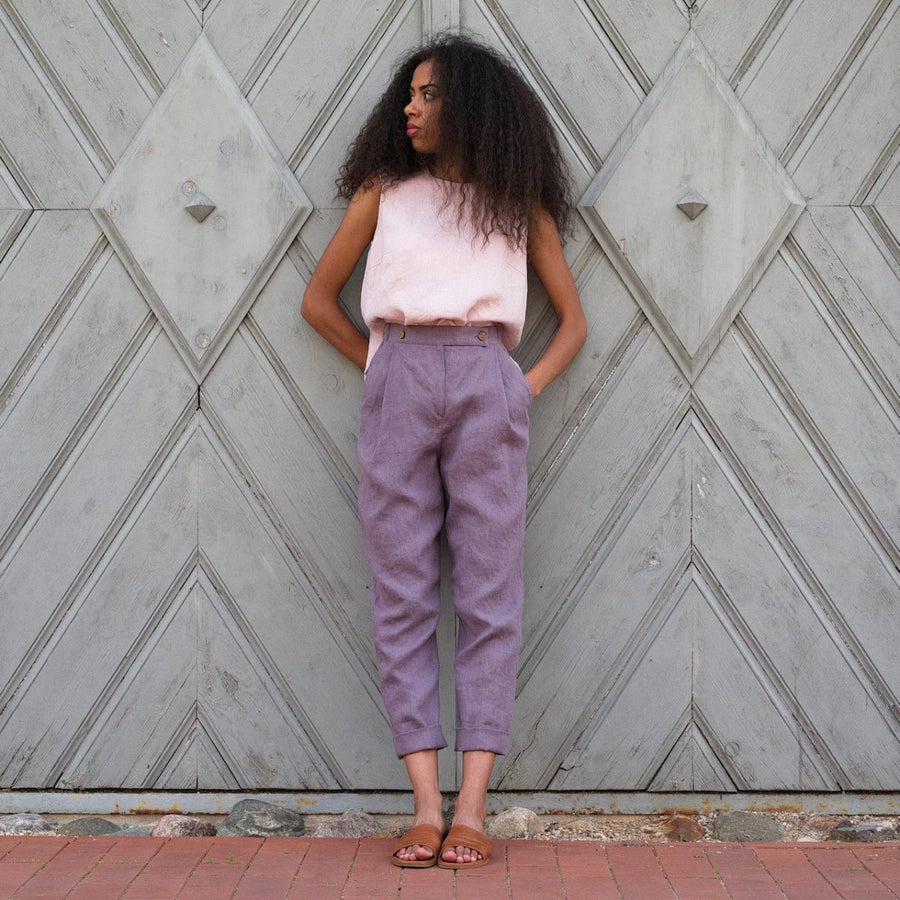 Elegante Hose aus Leinen in 3 Farben - The Baltic Shop