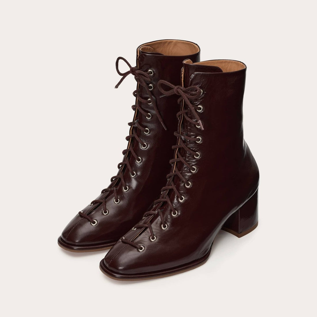 Emma – Stiefeletten mit Korsett-Schnürung - The Baltic Shop