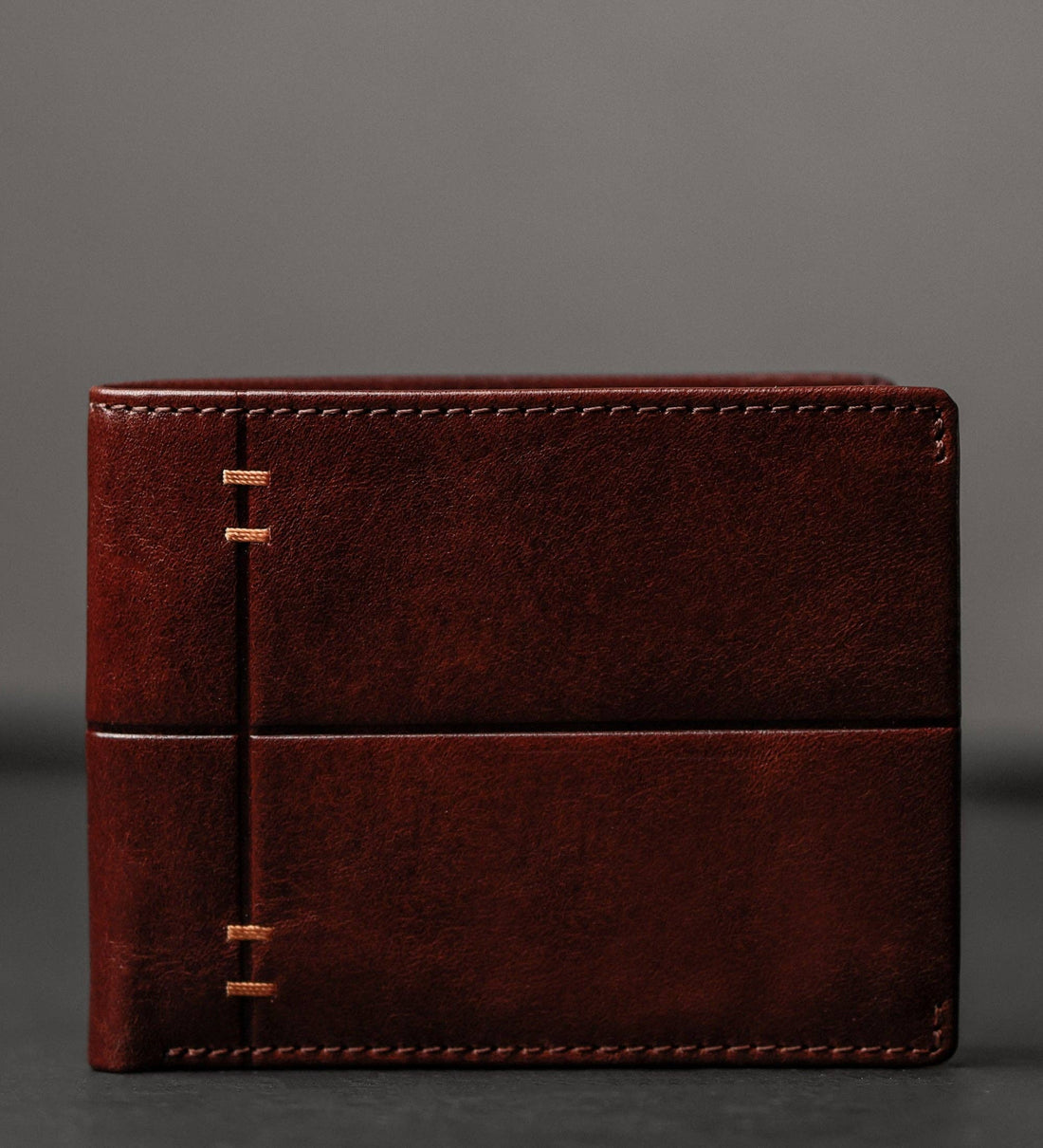 Leder-Bifold-Geldbörse - Poetic Justice