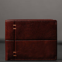 Leder-Bifold-Geldbörse - Poetic Justice