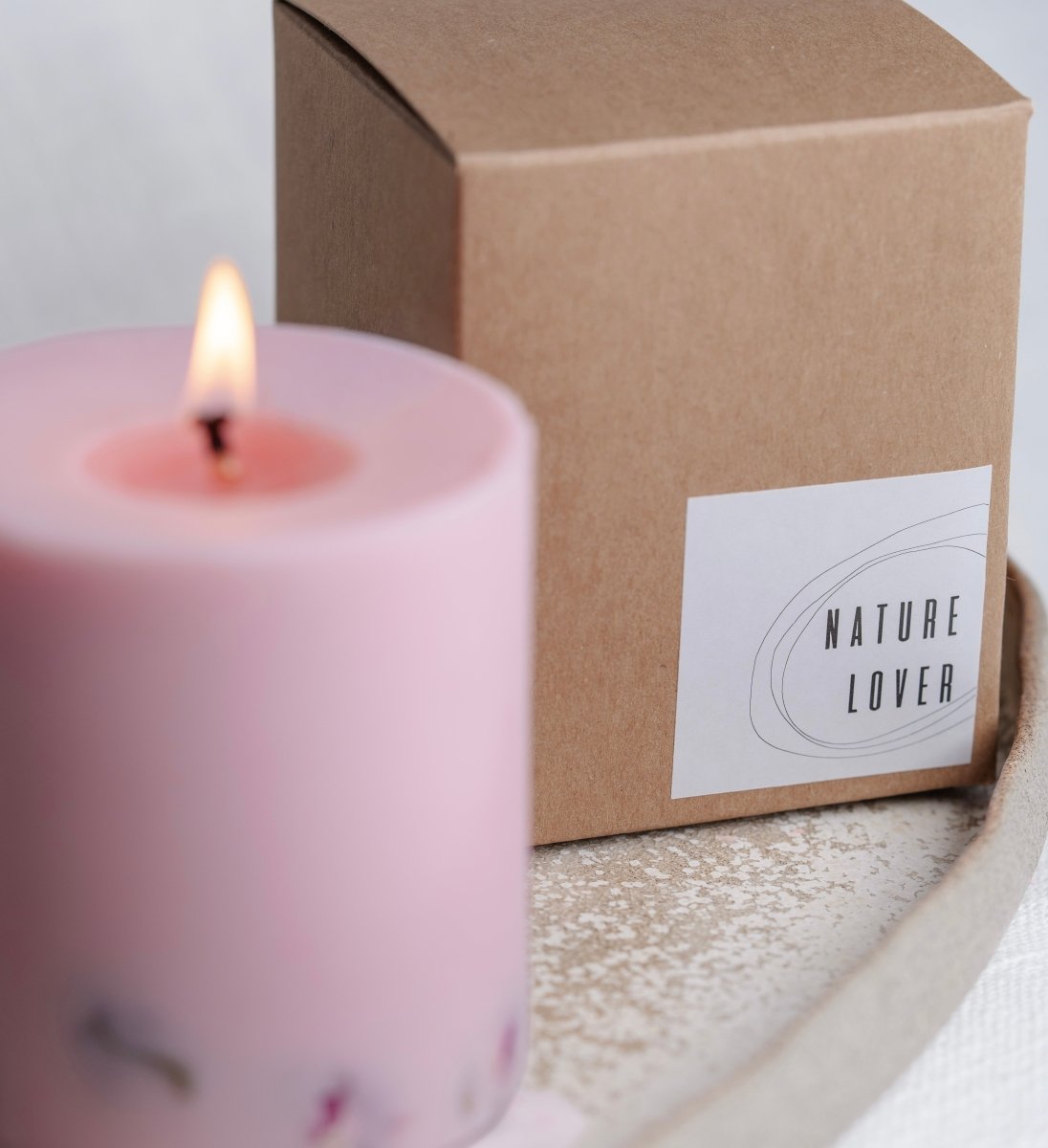 Feel Again – Duftkerze „Rose & Zwetschge“ - The Baltic Shop
