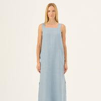 Fugue Leinenkleid in Allure- Langes Leinenkleid