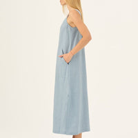 Fugue Leinenkleid in Allure - Langes Leinenkleid - The Baltic Shop